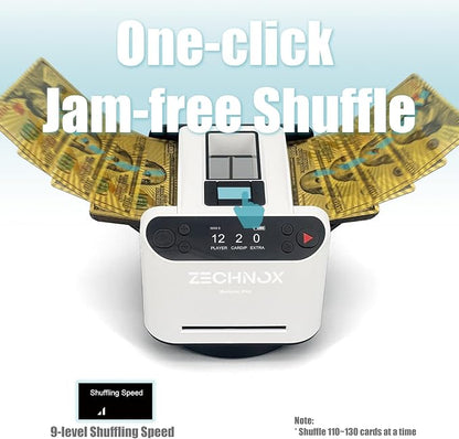 2025 New Smart 2-in-1 Automatic Card Shuffler and Dealer, Programmable Card - Image 2
