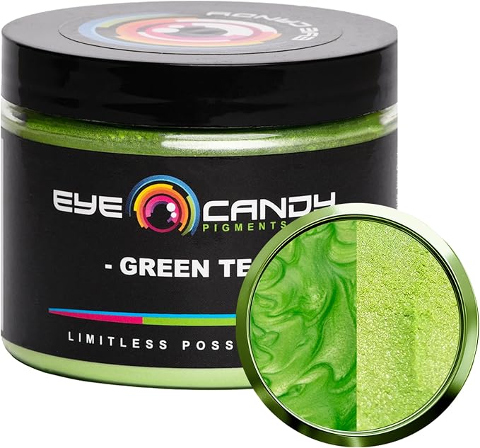 Eye Candy Pigments Premium Green Mica Powder by EyeCandyPigments