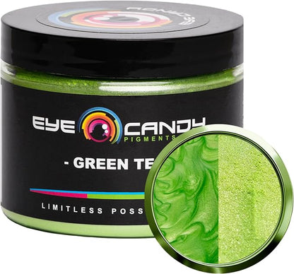 Eye Candy Pigments Premium Green Mica Powder by EyeCandyPigments