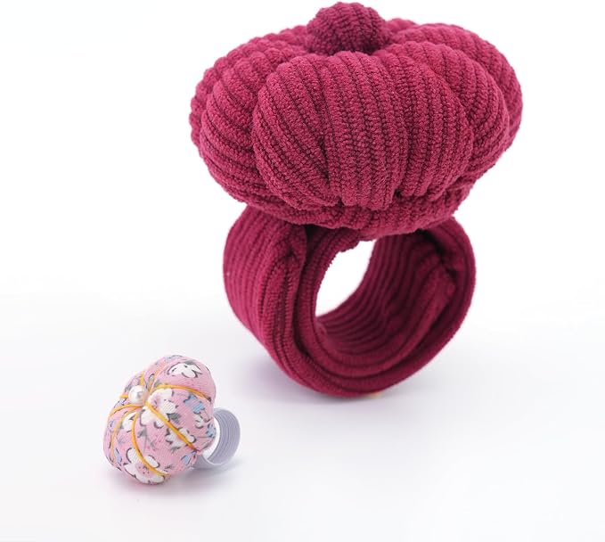 Wrist Pin Cushions, Sewing Needle Cushion kit by Unknown