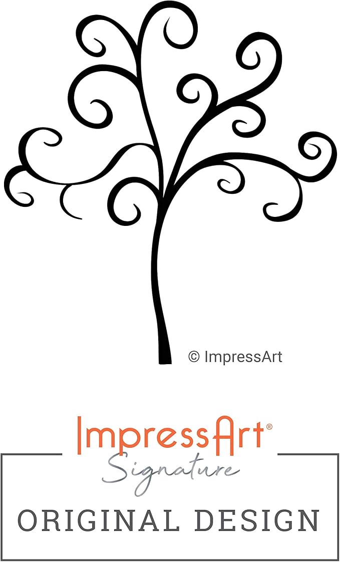 ImpressArt - Tree of Life Signature Design Metal Stamp - Image 2