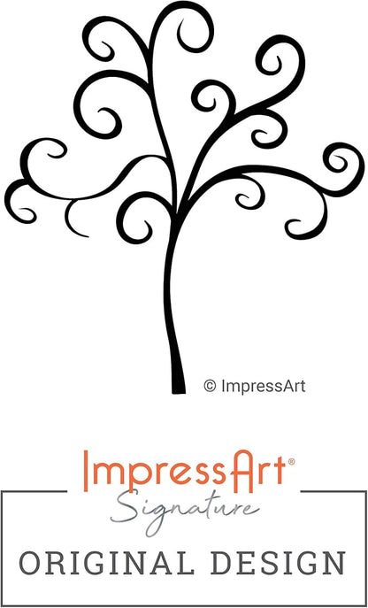 ImpressArt - Tree of Life Signature Design Metal Stamp - Image 2