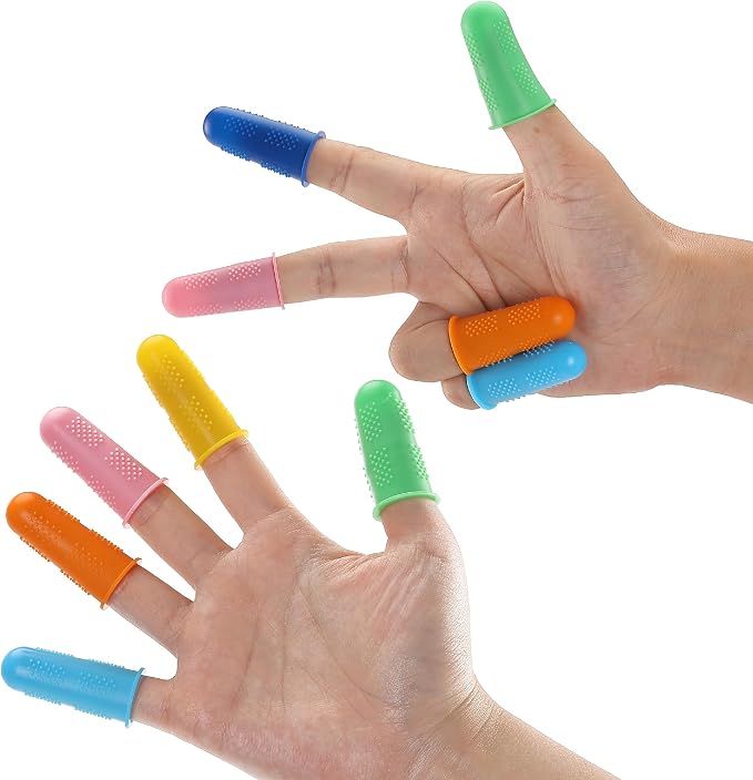 Mr. Pen Hot Glue Gun Silicone Finger Protectors, Pastel Colors Finger Tips and - Image 8