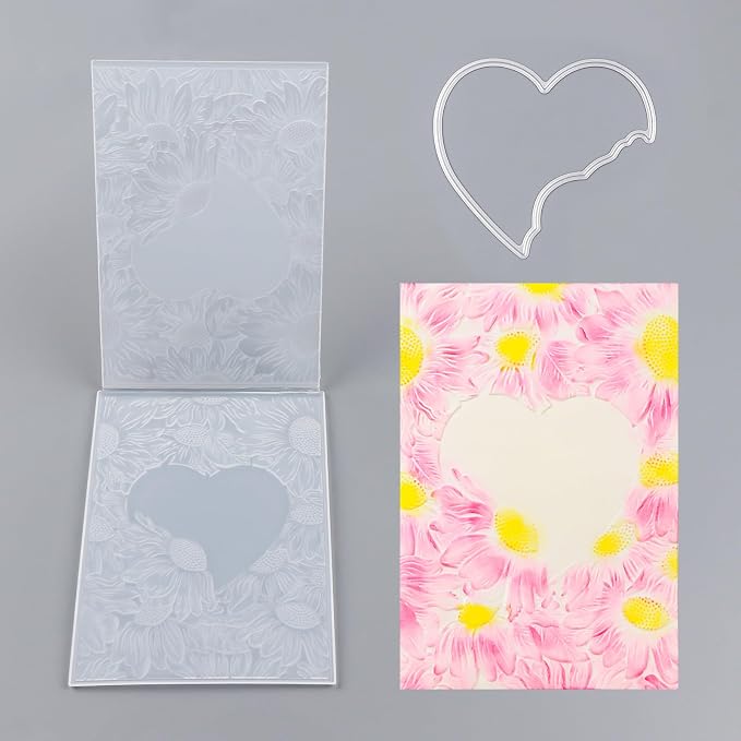 BAOFALI3D Embossing Folder and Metal Die Set by BAOFALI
