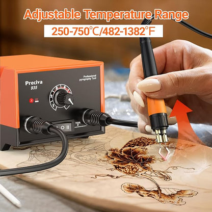 Preciva 935 Dual Handle Wood Burning Kit - Image 2