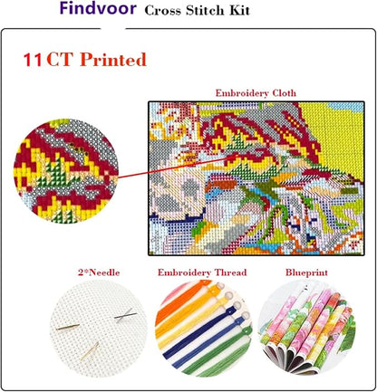 Hopeart Stamped Cross Stitch Kits - Image 4