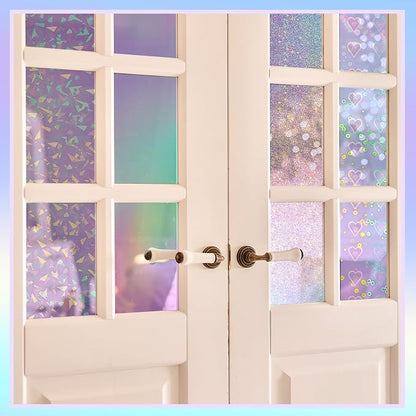 Clabby 36 Sheets Holographic Sticker Paper A4 Vinyl Sticker Paper Self Adhesive - Image 4