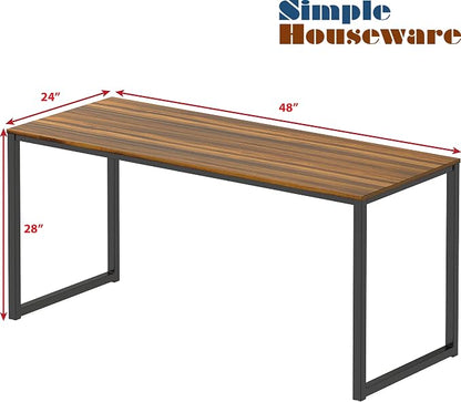 SHW Mission 48-Inch Home Office Computer Desk - Image 3