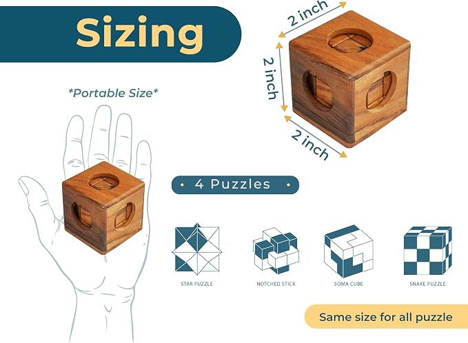 BSIRI Wooden Puzzle Box Set - Image 5