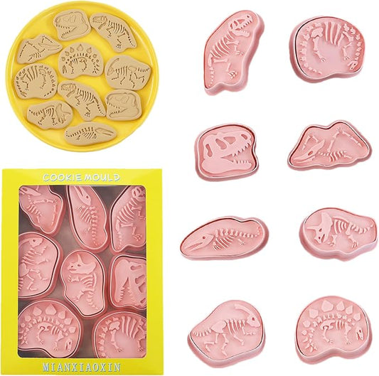Cookie Cutters Set, 3D Plastic Cookie Cutter by GULELAYAR