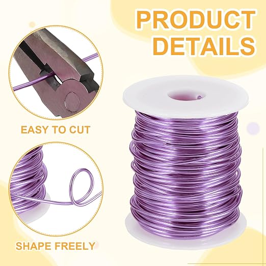 uxcell 12 Gauge / 2mm Anodized Aluminum Wire - Image 3
