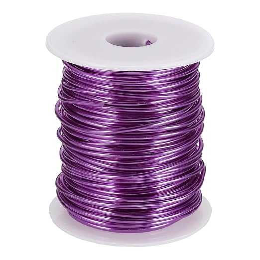 uxcell 12 Gauge / 2mm Anodized Aluminum Wire by uxcell