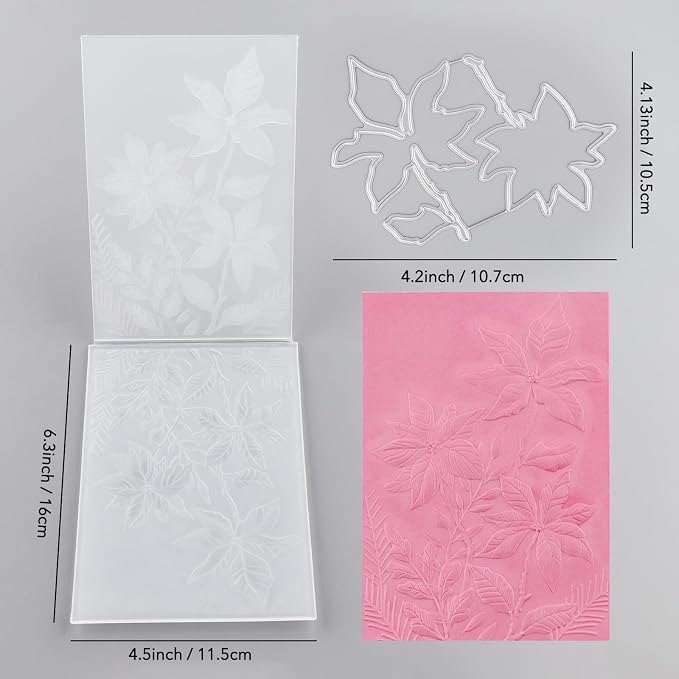 BAOFALI 3D Embossing Folder and Metal Die Set - Image 2