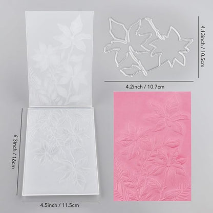 BAOFALI 3D Embossing Folder and Metal Die Set - Image 2