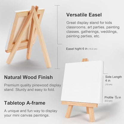 AUREUO Mini Canvas and Easel Set - Image 2