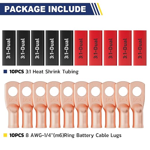 haisstronica 10pcs 8 AWG - Image 4