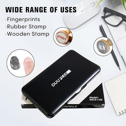 Large Ink Pad for Stamps, 6.14"×3.38" Stamp Pad, Ink Pad for Office, - Image 3