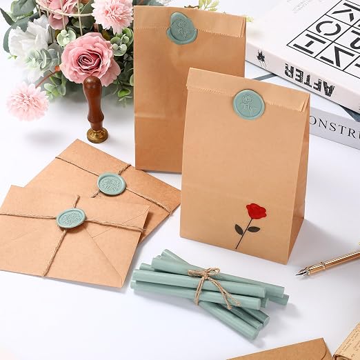 Nuanchu 15 Pcs Glue Gun Sealing Wax Sticks Retro Vintage Wax Sticks - Image 7