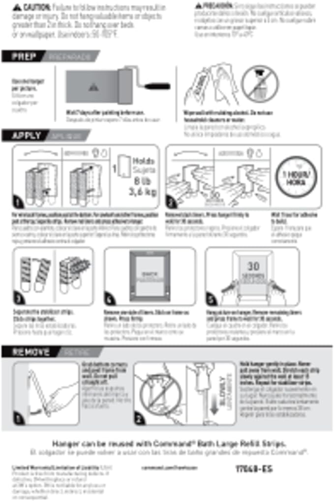 Command Universal Frame Hangers, Damage Free Hanging Picture Hangers, No Tools - Image 10
