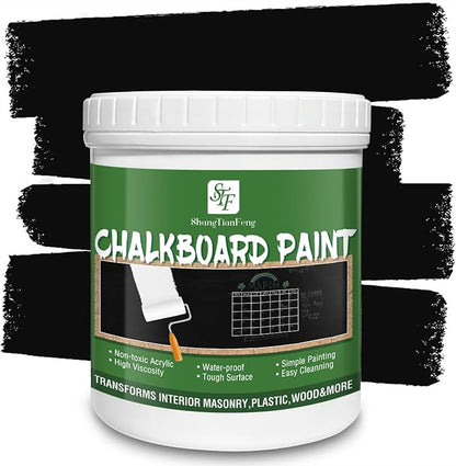 ShangTianFeng Black Chalkboard Paint （32 FL Oz） - Image 2