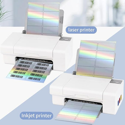 STARLIBOO Shipping Labels Stickers, Permanent Adhesive Sticker - Image 3