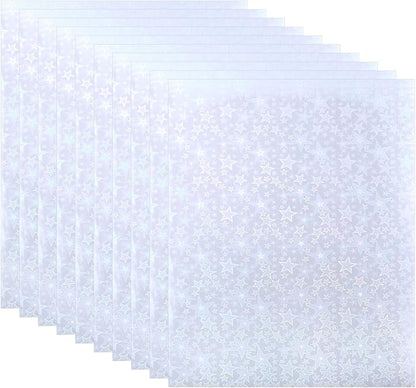 PATIKIL 11.7x8.3" Holographic Sticker Paper, 10Sheets A4 Polypropylene by PATIKIL