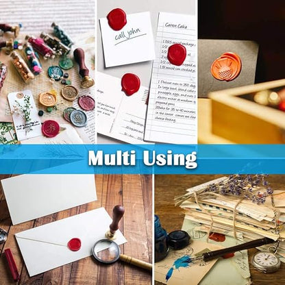 PAXCOO 624Pcs Sealing Wax Beads, Sealing Wax - Image 5