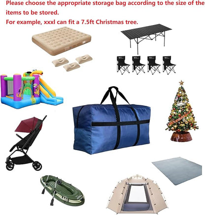 Extra Large Canvas Duffle Bag for Travel, Big Oversized Foldable Storage Bag - Image 7