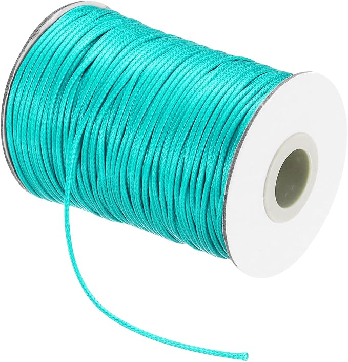 MECCANIXITY Waxed Cord 1.5mm Waxed Thread 87 Yard Wax String Leather Cord by MECCANIXITY