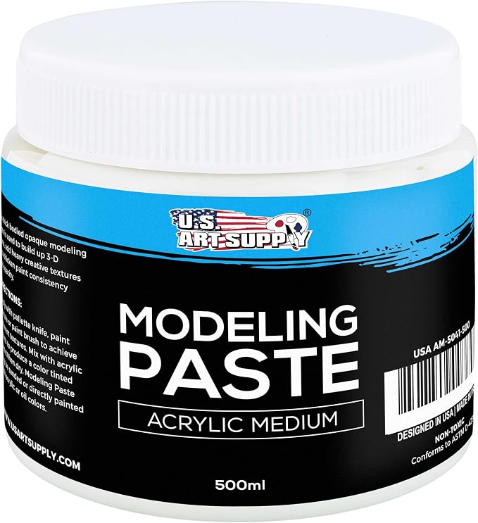 U.S. Art Supply Acrylic Modeling Paste by USArtSupply
