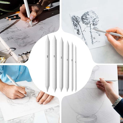 18Pcs Blending Stumps for Drawing, Paper Art Blenders, Art Blending Pencils - Image 7