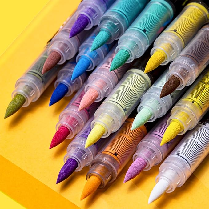 Guangna Acrylic Paint Markers, 12 Colors - Image 4