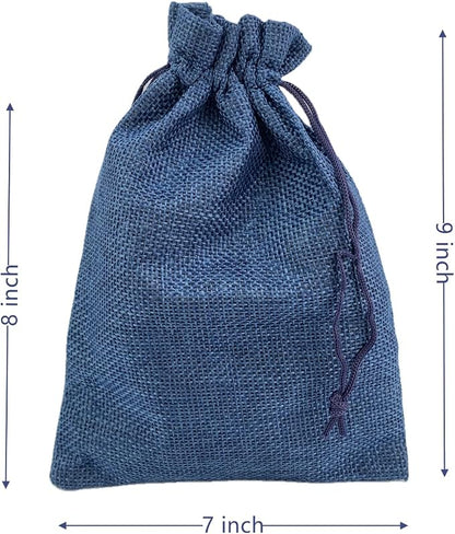 Palmhomee Pack of 25 Burlap Gift Bags - Image 2