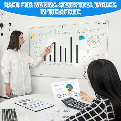 Magnetic Tape Roll Thin Strips, 0.39 Inch x 33 Feet Magnetic Board Dividers - Image 3