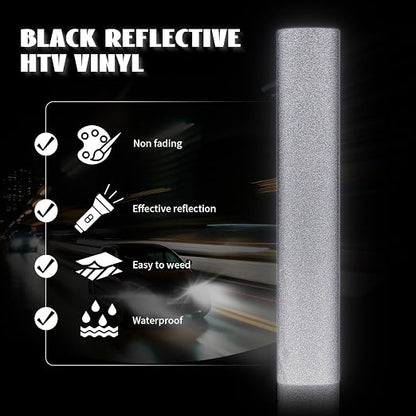 GIRAFVINYL Black Reflective Vinyl - Image 3
