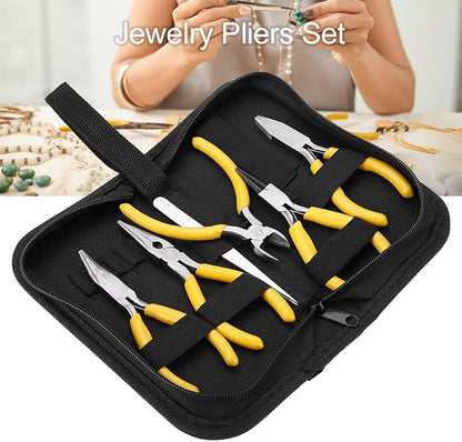 Jewelry Pliers, Bent Nose Pliers, Needle Nose Pliers, Flat Nose Pliers - Image 4