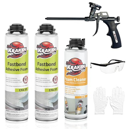 Kraken Bond Fastbond Spray Foam Adhesive by KRAKENBOND