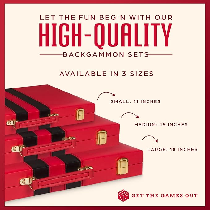 Get The Games Out Top Backgammon Set - Image 3