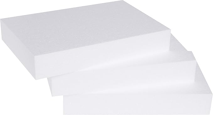 Silverlake 8x12x2 Craft Foam for Styrofoam Block Projects by SilverlakeCraftFoam