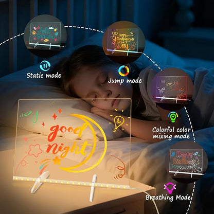 Led Note Board with 7 Colors, 13.8“X10” Lumiboard Led Drawing Board - Image 4