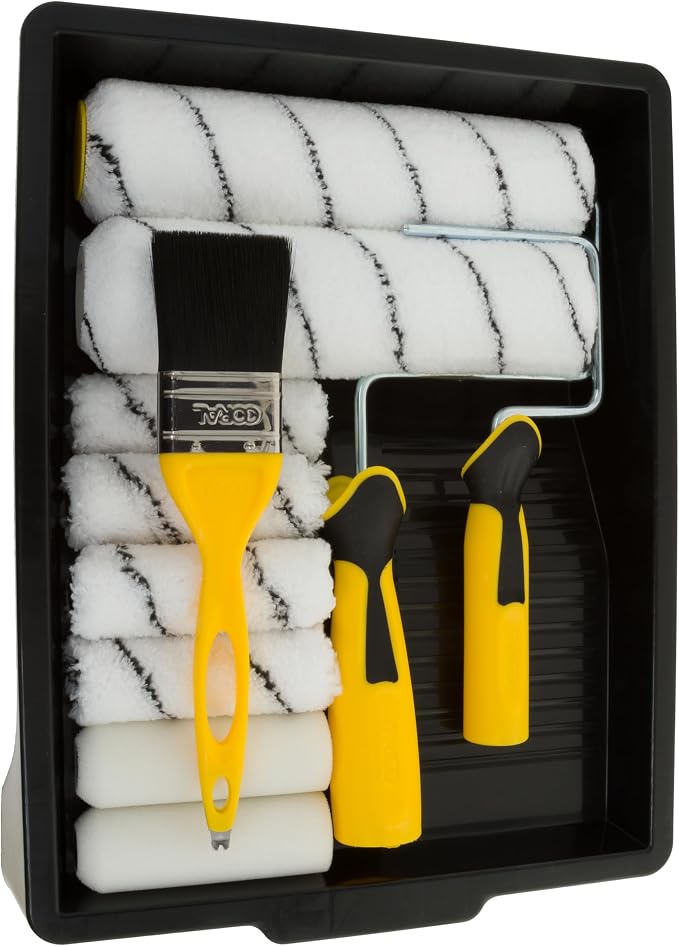 CORAL Easy Coater Decorating Paint Roller Tray & Frame Set, 12 Piece Pack - Image 2