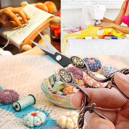 BIHRTC 4.5 Inch Small Vintage Embroidery Scissors - Image 5