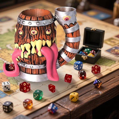 Dice Tower Mug, Dice Rolling Tower, Comes - Image 2