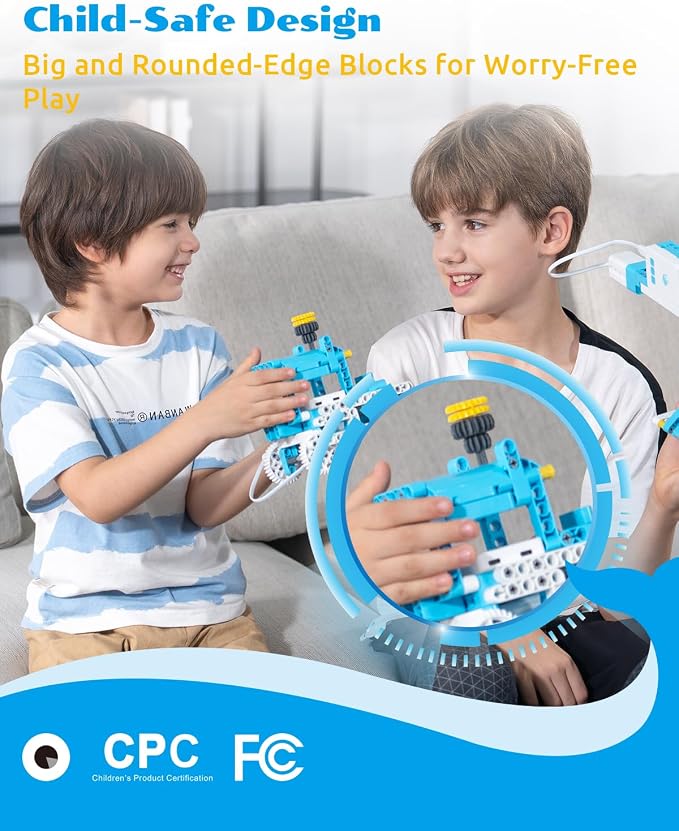 WhalesBot D3 Pro 12-in-1 STEM Wecode Pad Coding Robot Kit - Image 7