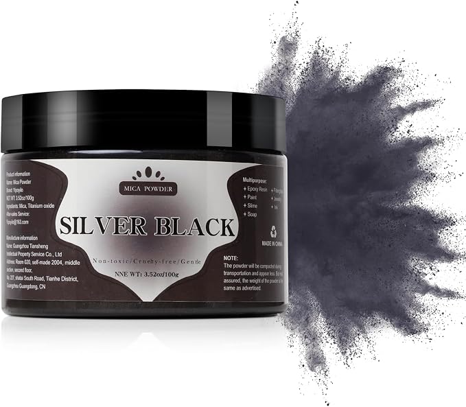 Mica Powder - 100g Mica Powder for Epoxy Resin - Metallic Color Pigment for by Yipoyilo