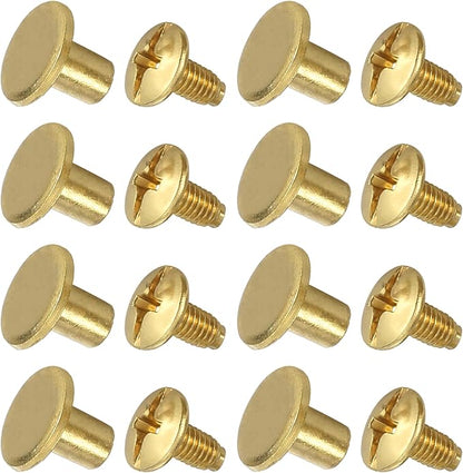 YORANYO 150 Sets 8MM Chicago Screws Leather Rivets - Image 5