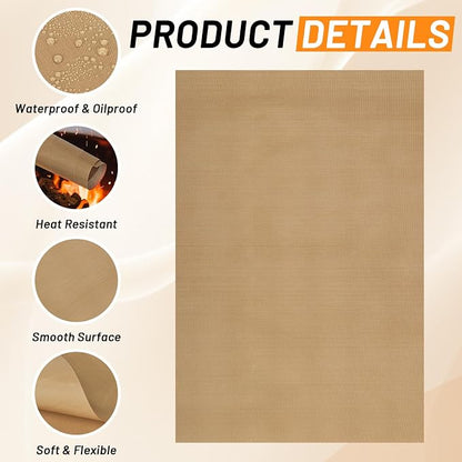 Svaldo Teflon Sheets for Heat Press 16x24, 3 Pack, Heat Press Paper for T Shirts - Image 3