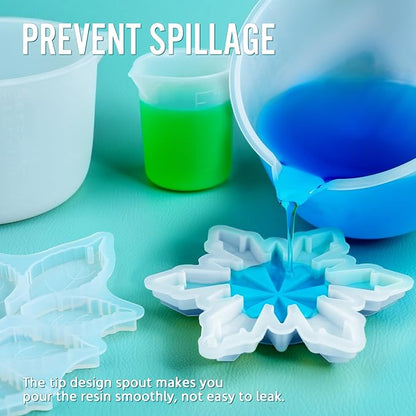 Silicone Resin Mixing Measuring Bowls 2Pcs 600ml/20oz - Image 6