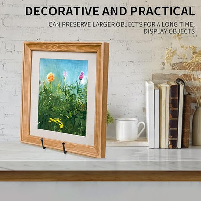 Decolore 5 Pack 10.3 Inch Black Plate Stands Picture Easels - Image 6