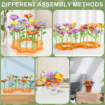 Fabric Flower Bouquets Toys, DIY Craft Kit - Image 2